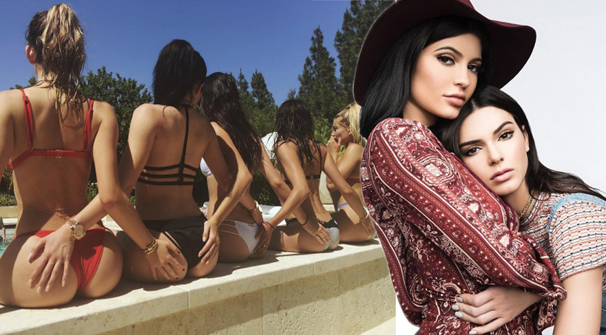 Kylie ve Kendall Jenner’in havuz partisi - Sayfa 11