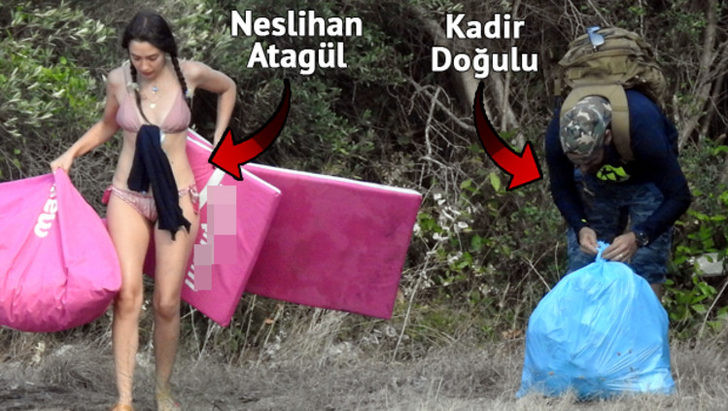 Kadir Doğulu ve Neslihan Atagül çöp topladı - Sayfa 1