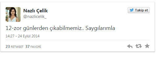 Polemik tam gaz devam! Nazlı Çelik'ten Aysel Tuğluk'a Twitter'dan cevap! - Resim : 4