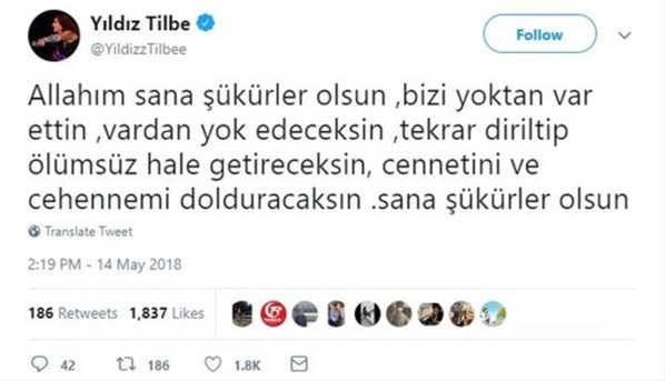 Yıldız Tilbe'den çok sert Kudüs tepkisi: Allah kafirlere fırsat vermesin! - Resim : 7