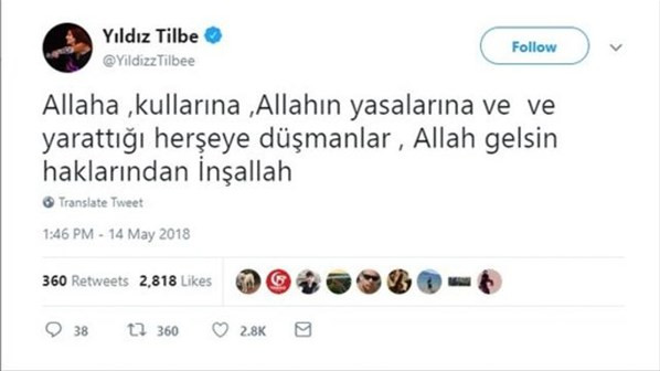 Yıldız Tilbe'den çok sert Kudüs tepkisi: Allah kafirlere fırsat vermesin! - Resim : 8