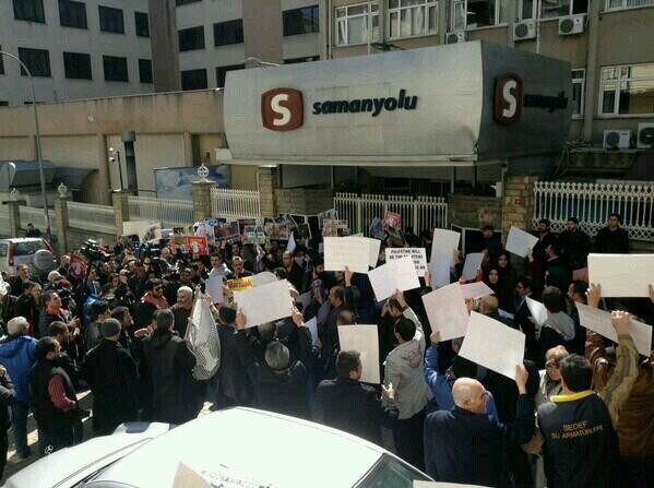 Samanyolu Haber'e Gazze protestosu! - Resim : 2