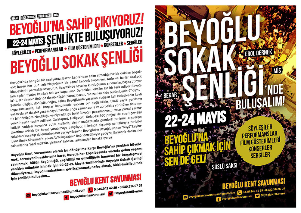 Beyoğlu'nda 3 günlük 'Sokak Şenliği' başlıyor! - Resim : 1