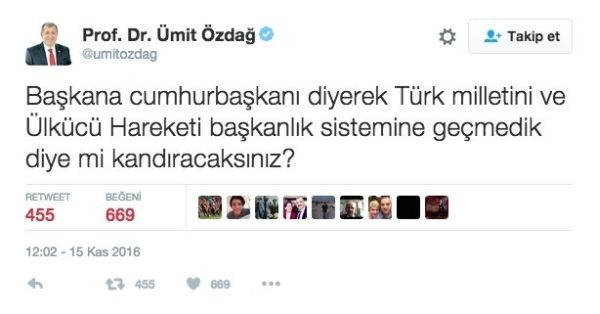 MHP'de Ümit Özdağ depremi! - Resim : 1