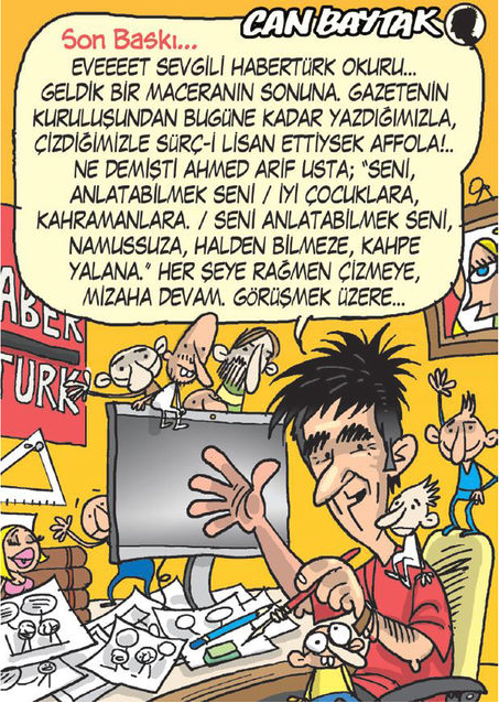 Son baskısını yaptı: Gazete Habertürk'ten okurlarına hatıralarla dolu bir veda! - Resim : 4