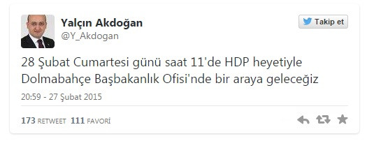 Hükümet ve HDP'nin ortak açıklaması saat 11.00'de - Resim : 1