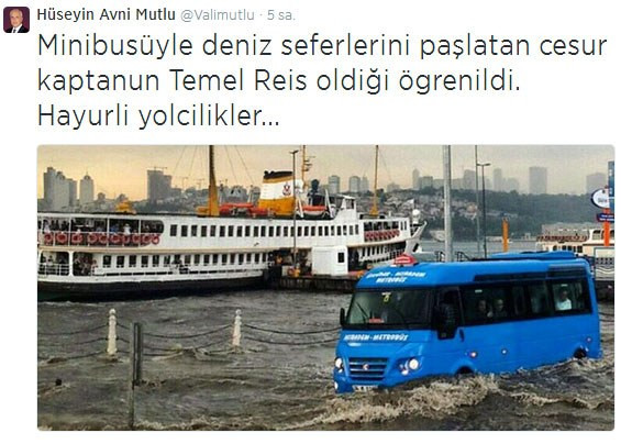 Vali Mutlu'dan alay konusu olan tweetine açıklama! - Resim : 1