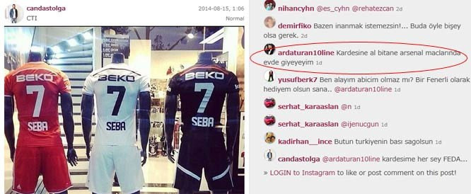 Arda Turan Beşiktaş forması giyiyor! - Resim : 1