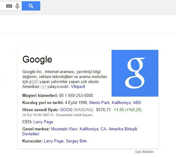 Google'da arama yapana büyük şok! - Resim : 1