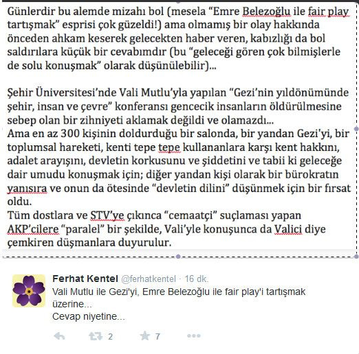 Ferhat Kentel açıkladı! Gezi'yi neden 'Hüseyin Avni Mutlu' ile konuştu? - Resim : 1