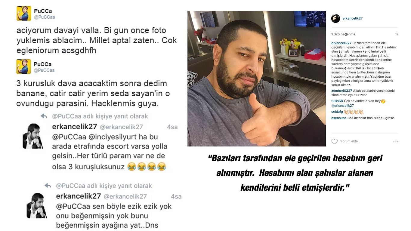 Twitter'da Pucca ve Seda Sayan kavgası! Hakaretler havada uçuştu! - Resim : 3