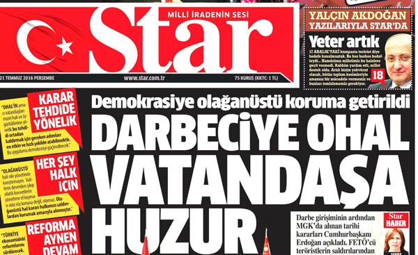 Yalçın Akdoğan hangi gazetede köşe yazmaya başladı? - Resim : 1