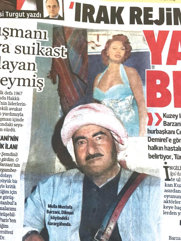 Ahmet Hakan fotoğraf karesiyle vurdu: Bu nasıl molla bu nasıl Barzani? - Resim : 1