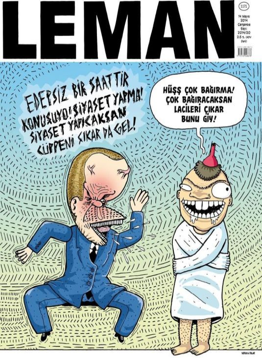 "Cüppeni çıkar da gel" diyen Erdoğan'a Leman'dan fena misilleme! - Resim : 1