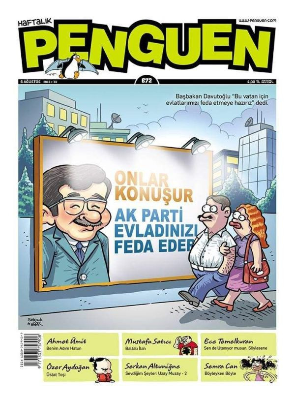 Davutoğlu tartışma yaratan o sözüyle Penguen'e kapak oldu! - Resim : 1