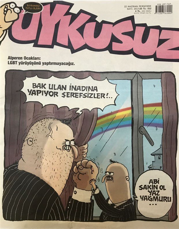 Uykusuz'dan Alperen Ocakları'na Onur yürüyüşü göndermesi! - Resim : 1