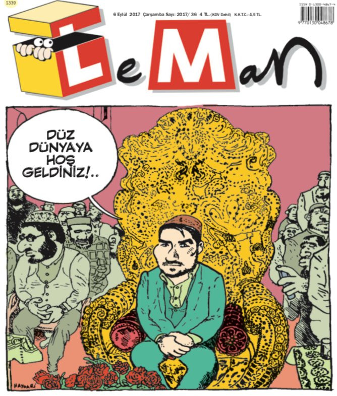 Leman, 'Menzil'i kapak yaptı! "Düz dünyaya hoş geldiniz" - Resim : 1