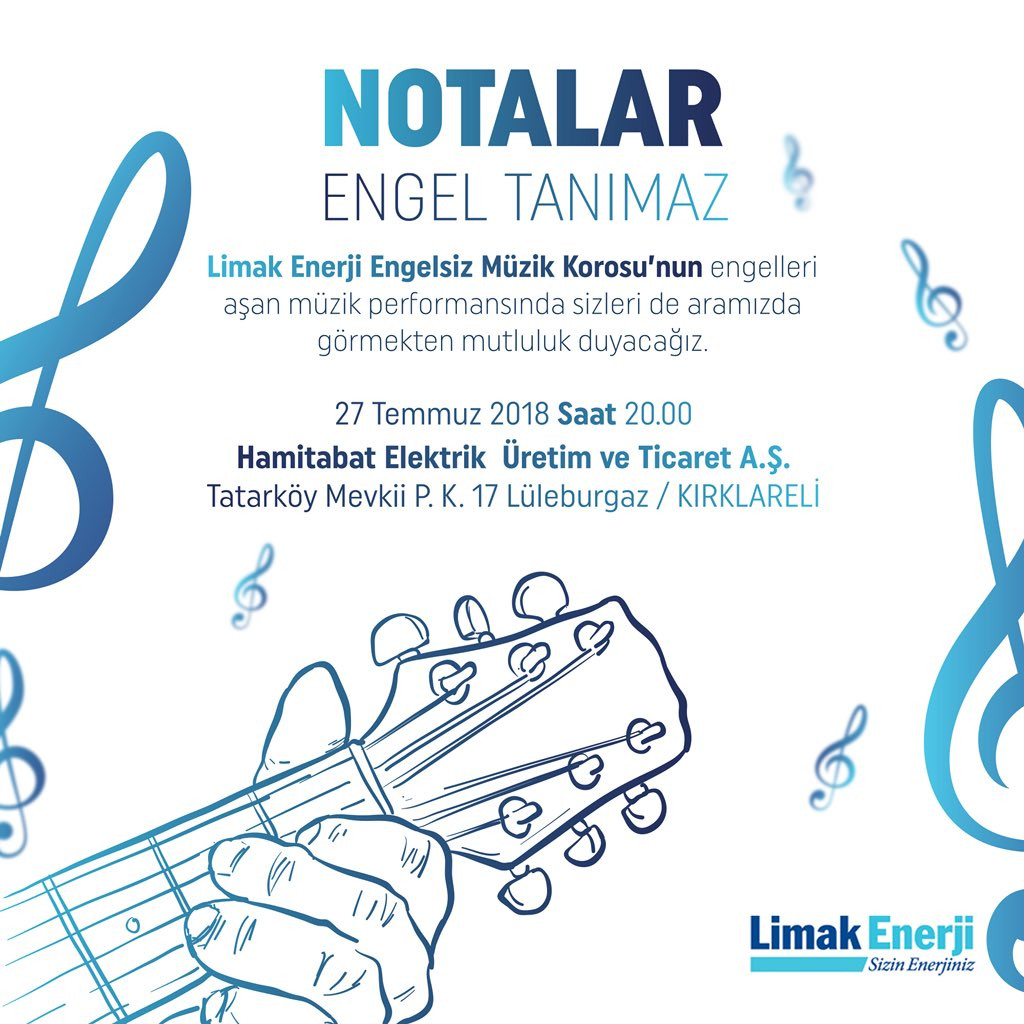 Limak Enerji'den “Notalar Engel Tanımaz” konseri - Resim : 1