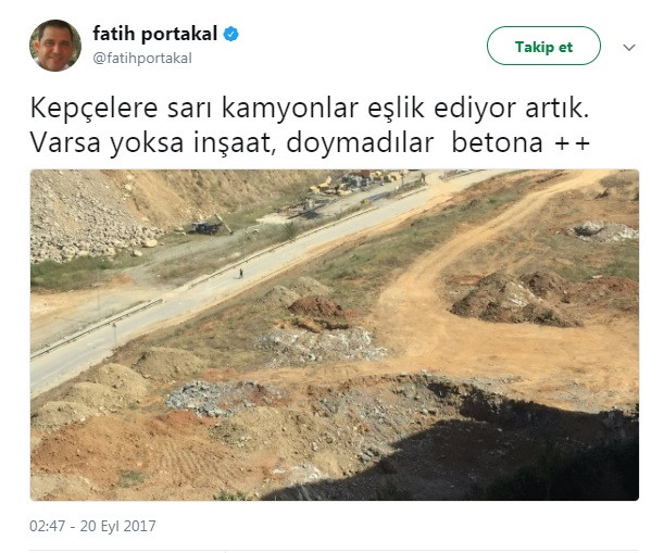 Fatih Portakal'ı isyan ettiren görüntü: Varsa yoksa inşaat, doymadılar betona! - Resim : 2