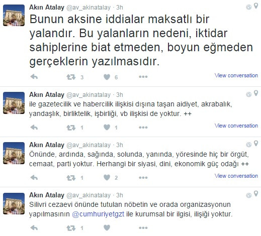 Cumhuriyet'ten 'Umut Nöbeti' açıklaması! - Resim : 1