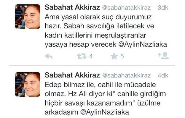 Sabahat Akkiraz'dan Seda Sayan'a: Edep bilmez cahil - Resim : 1