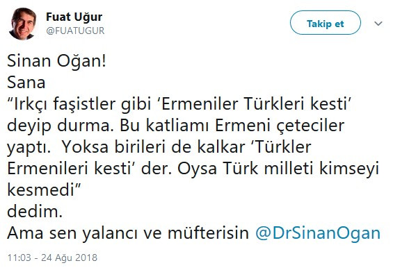 Birbirlerine girdiler! Sinan Oğan'dan Türkiye yazarı Uğur'a: Evine tosunları ne zaman alacaksın? - Resim : 4