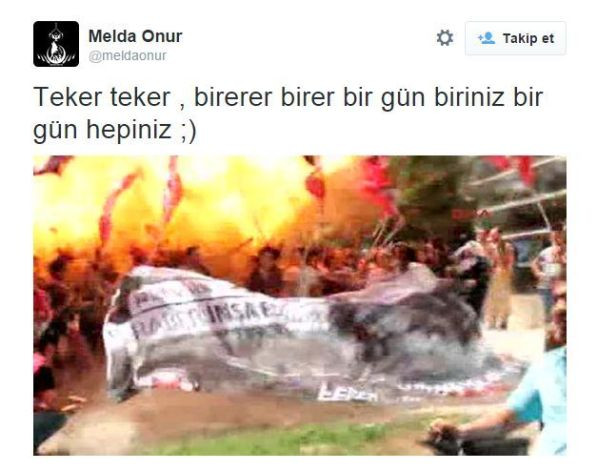 Gazeteci Melda Onur'un twitter hesabı hacklendi - Resim : 1