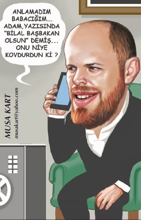 Cumhuriyet'ten Bilal Erdoğan ve Özdil'li olay karikatür! - Resim : 1