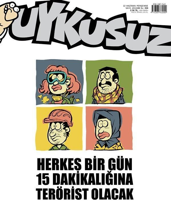 Uykusuz, herkesi 15 dakikalığına terörist yaptı - Resim : 1