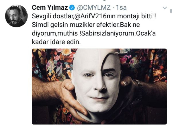 Cem Yılmaz afişi de paylaştı: ‘Bak ne diyorum! Müthiş, sabırsızlanıyorum’ - Resim : 1