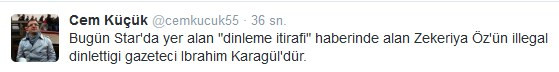 Zekeriya Öz hangi gazeteciyi yasadışı dinledi? - Resim : 2