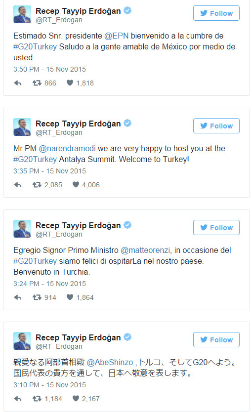 Sosyal medya G-20'yi konuştu: 1 milyon tweet! - Resim : 3