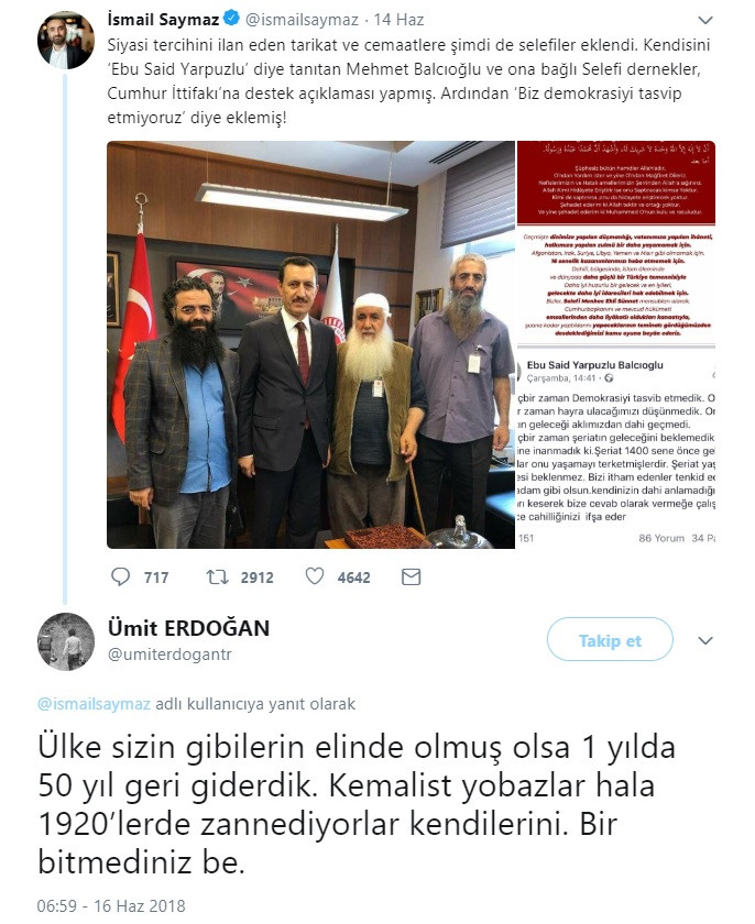 Son paylaşımları tartışma yarattı! Atatürk'e küfreden kişi TRT'de danışman mı? - Resim : 1