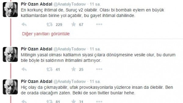 Twitter’da patlama paylaşımı yapan üniversiteli gözaltına alındı! - Resim : 1