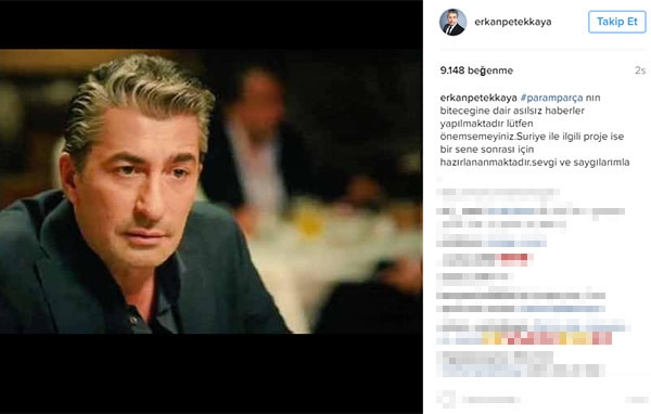 Erkan Petekkaya'dan 'Paramparça' açıklaması! Dizi bitiyor mu? - Resim : 1