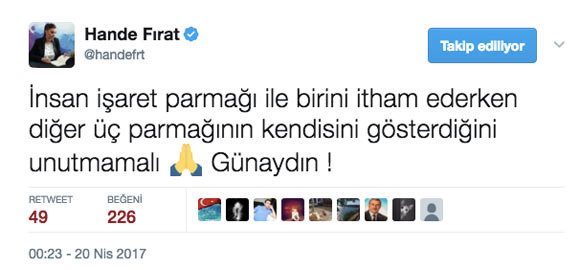 Hande Fırat'tan Cem Küçük'e bomba gönderme: "Birini itham ederken..." - Resim : 1