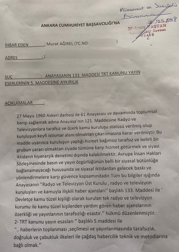 İYİ Parti'den TRT hakkında suç duyurusu! - Resim : 1