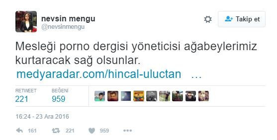 Nevşin Mengü’den Hıncal Uluç’a ‘porno’lu gönderme: "Mesleği bu ağabeyler kurtaracak..." - Resim : 1