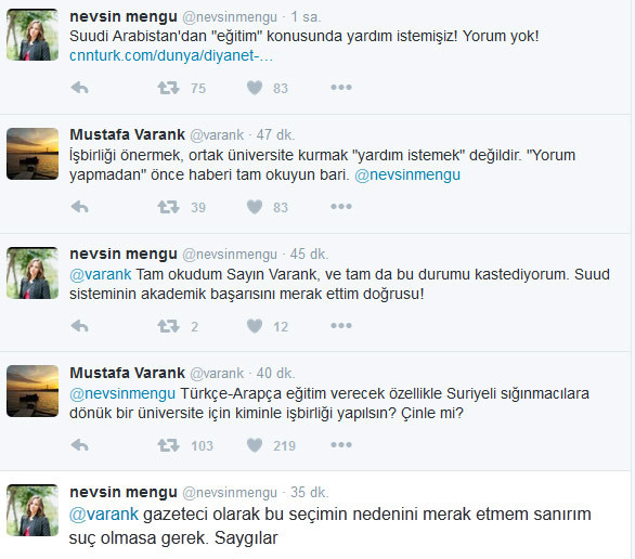 Nevşin Mengü ile Erdoğan'ın başdanışmanı Twitter'da kapıştı! - Resim : 1