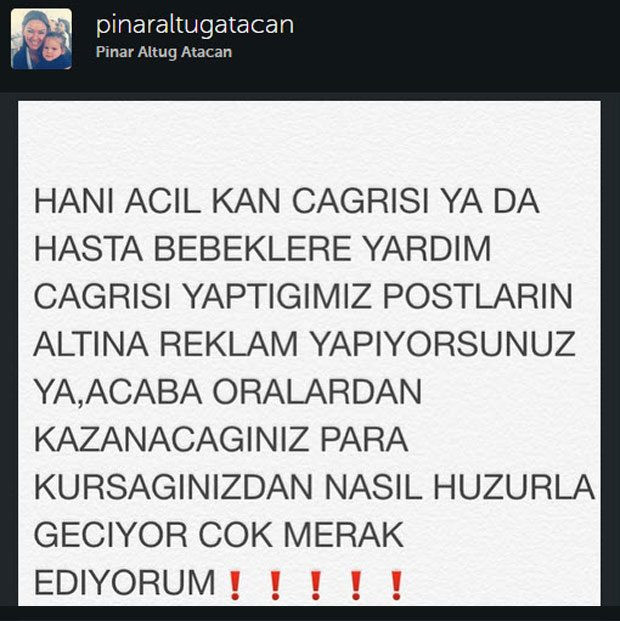 Pınar Altuğ isyan etti; O para kursağınızdan nasıl geçecek? - Resim : 1