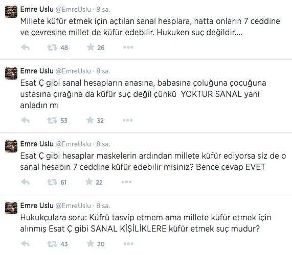 Emre Uslu'dan olay tweet! Başbakan'a küfür mü etti? - Resim : 2