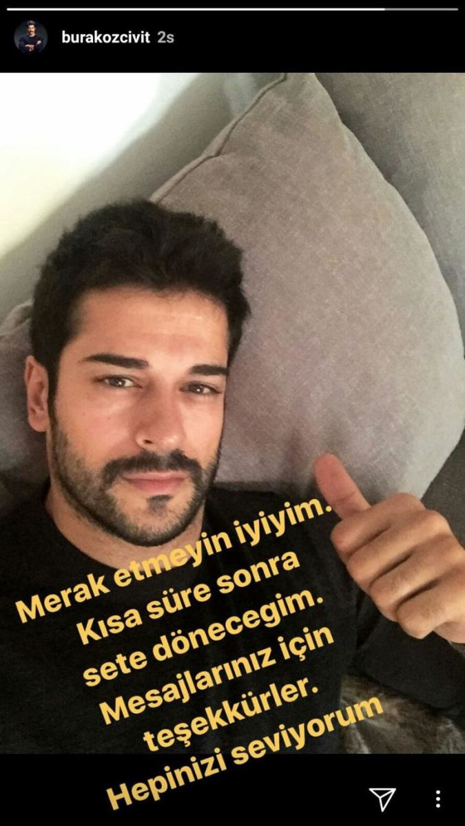 Burak Özçivit'ten kötü haber! Setlerden bir ay uzak kalacak! - Resim : 1