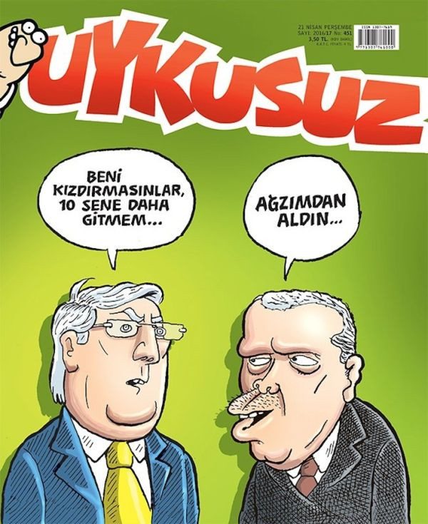 Uykusuz, Yıldırım ve Erdoğan’ı karşı karşıya getirdi: Ağzımdan aldın - Resim : 1