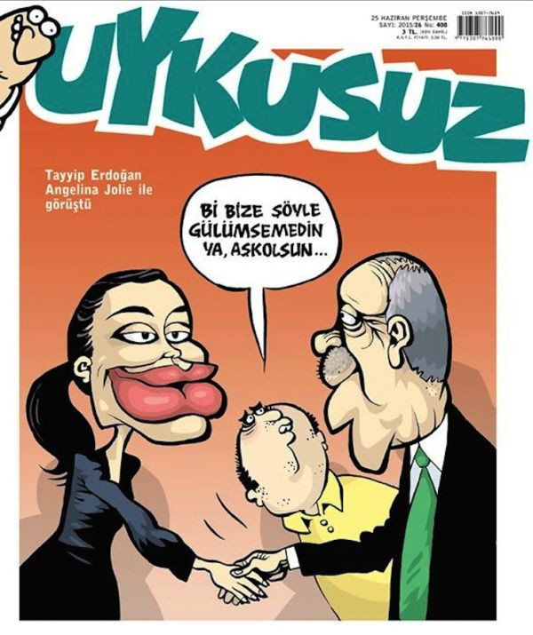 Angelina Jolie-Erdoğan buluşması Uykusuz’un kapağında - Resim : 1