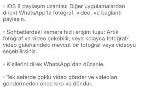 iPhone'a WhatsApp müjdesi! - Resim : 2