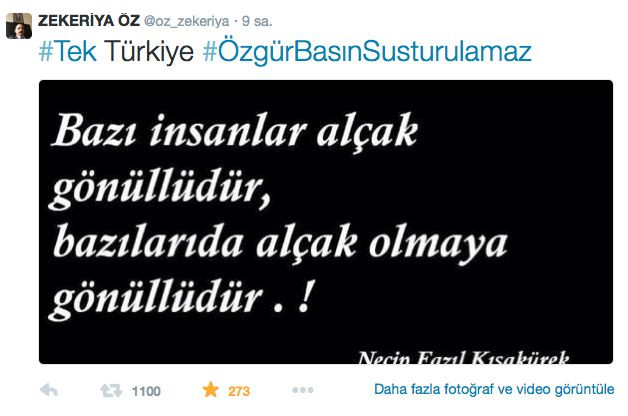 Zekeriya Öz'den olay operasyon tweetleri - Resim : 3