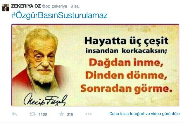 Zekeriya Öz'den olay operasyon tweetleri - Resim : 4